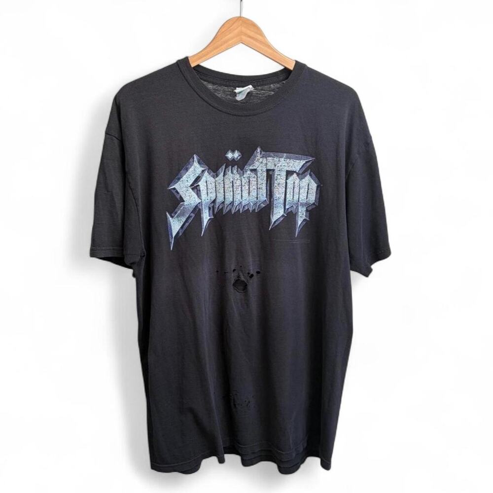 Vintage Y2K Spinal Tap Movie Promo Tee Mens XL Faded Music Distressed